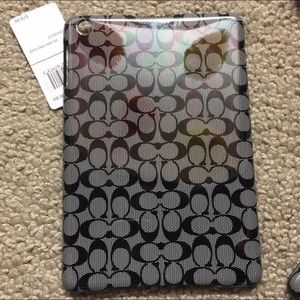 Black iPad Coach case